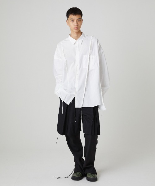 DISCOVERED（ディスカバード） シャツ DISCOVERED DOCKING WIDE