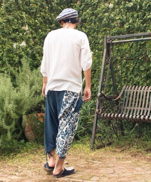 チャイハネ パンツ 「チャイハネ」ハルトラ7分丈MEN'Sパンツ