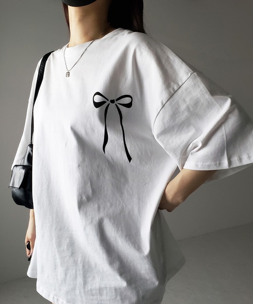 古着 vivie ｜Tシャツ 半袖 プリントT 白T バレエ バレリーナ M 00s バレリーナ 総柄 アート イラスト プリント Tシャツ メンズ