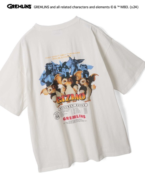 Right-on tシャツ 「GREMLINS」グレムリンツアープリントTシャツ