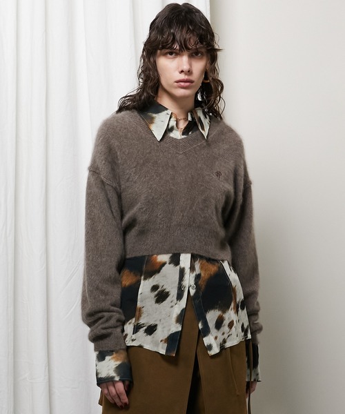 ニット セーター ピュアヤクファーニット / Pure Yak Fur Knit レディースの画像
