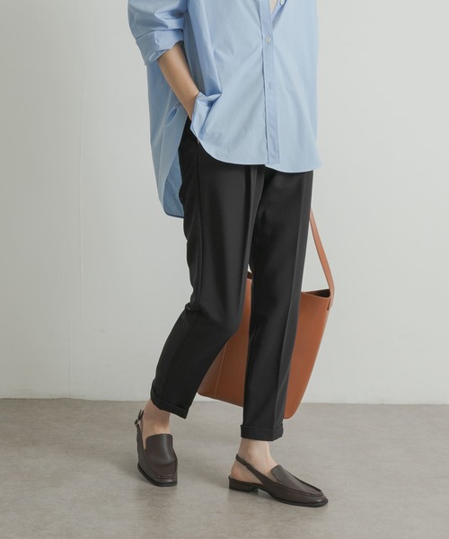 URBAN RESEARCH DOORS パンツ ストレッチテーパードイージー