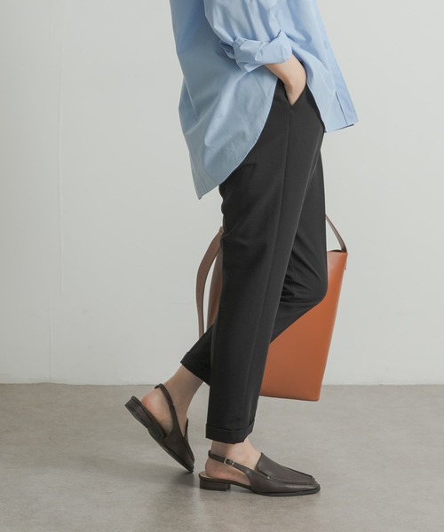 URBAN RESEARCH DOORS パンツ ストレッチテーパードイージー
