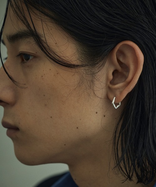 TEN. ピアス SILVER925 シェードピアス メンズ レディース : ZOZOTOWN