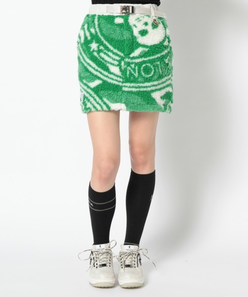 美品✦マークアンドロナ✦MassiveBoaFleeceSkirtボアスカート 美品✦マークアンドロナ✦MassiveBoaFleeceSkirtボアスカート