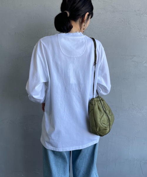Barbour tシャツ 「Barbour/バブアー」 ワンポイントロゴ ロング
