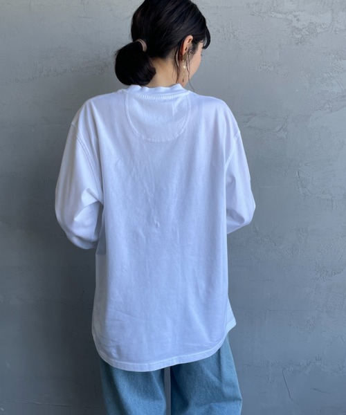 Barbour（バブアー） tシャツ ワンポイントロゴ ロングスリーブTシャツ 