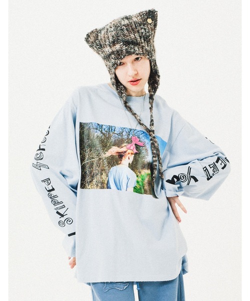 tシャツ /Little Sunny Bite/ Valerie Phillips x little sunny bite photo long te