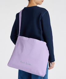 美品　ポールスミス　ボストンバッグ　2way Paul Smith パープル Paul Smith（ポール・スミス） トートバッグ Paul Smith Logo ポップ