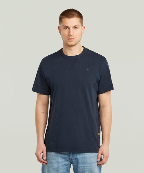 送料込★G-Star★Nifous 半袖Tシャツ G-STAR RAW tシャツ NIFOUS T-SHIRT/ベーシックワンポイントロゴ
