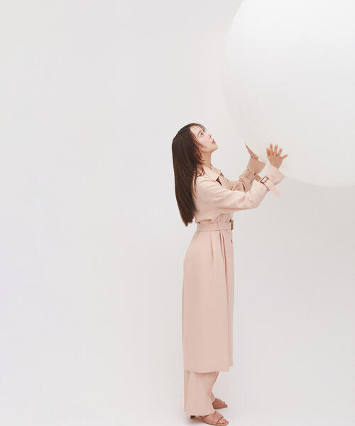 NATURAL BEAUTY BASIC トレンチコート コート パウダーツイル SETUP 