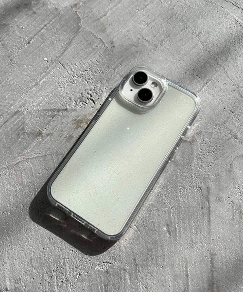 Me%（ミィパーセント） スマホケース 「iPhone14対応」クリアラメ