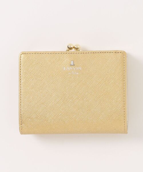 国内発送 LANVIN ☆リュクサンブールブリエ 口金二つ折り財布 LANVIN en Bleu 財布 リュクサンブールブリエ 口金二つ折り財布