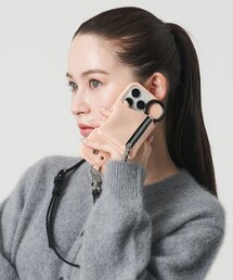 iPhone16Pro用　エジュー　iPhoneケース&ストラップ　値下不可 ajew（エジュー） スマホケース 「ajew」CADENAS ストラップ