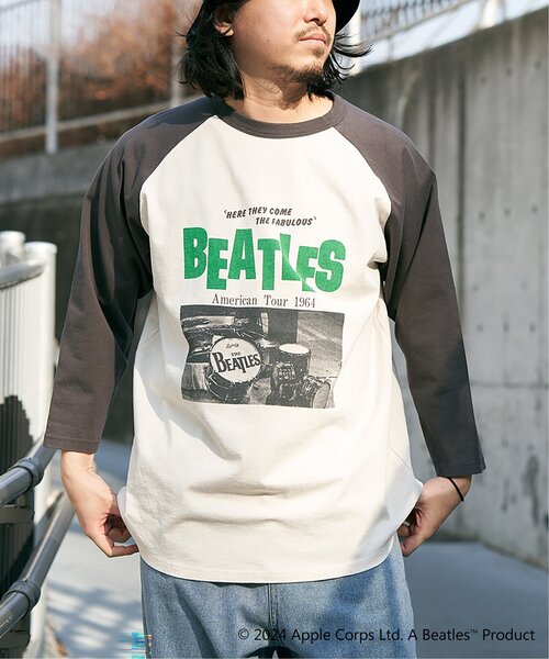 激安店舗 EXCHANGE VENCE tシャツ フォト ビートルズ ザ BEATLES THE トップス