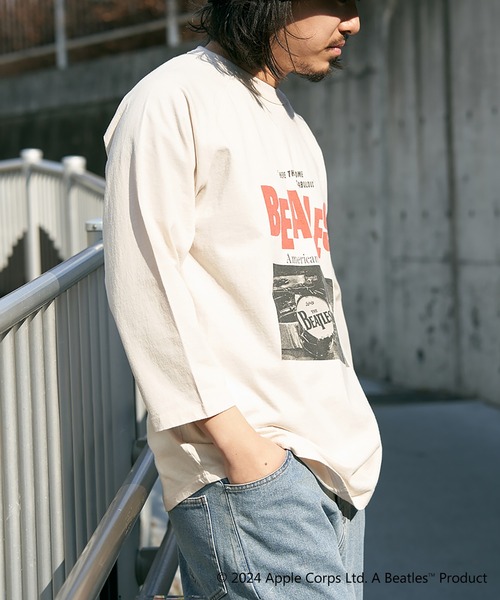 VENCE EXCHANGE tシャツ THE BEATLES ザ ビートルズ フォト