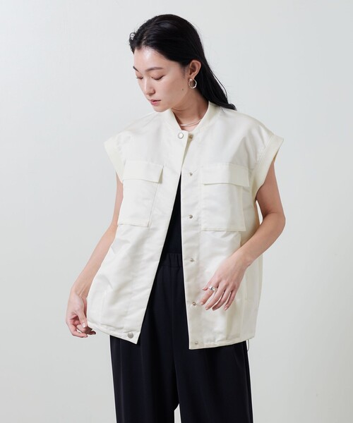 ベスト ジレ 「MARW UNITED ARROWS」ミリタリー ベスト レディース