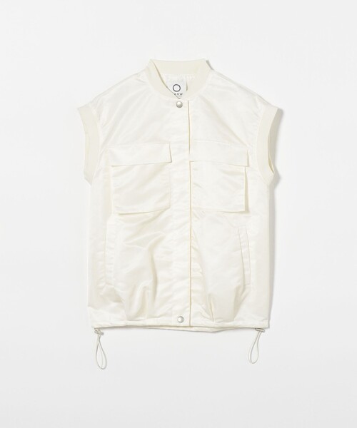 ベスト ジレ 「MARW UNITED ARROWS」ミリタリー ベスト レディース MARW UNITED ARROWS ベスト ジレ 「MARW ARROWS」レザーライク