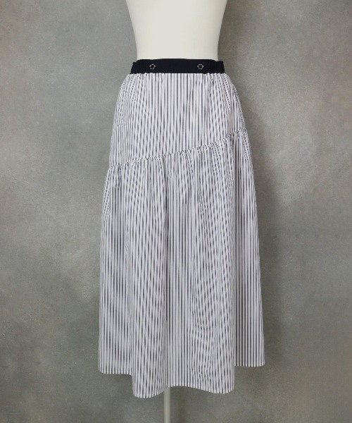 STUDIO PICONE（スタジオピッコーネ） スカート ストライプギャザー