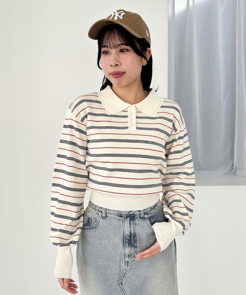 【美品】theory セーター ニット ポロ NANO universe｜PENNEYS別注TheFOXメッシュポロニット | Rakuten