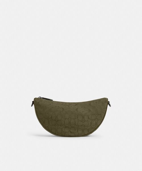 【超希少カラー】COACH ヘリテージ スリングバッグ ボディバッグ グリーン COACH ショルダーバッグ ホール ソフト スリング バッグ