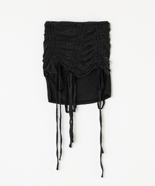 BEEDEN チューブトップ ベアトップ GATHER RIBBON TUBE TOP : ZOZOTOWN