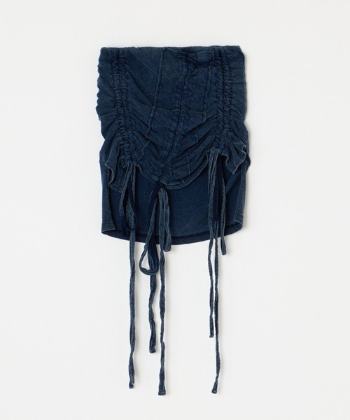 BEEDEN チューブトップ ベアトップ GATHER RIBBON TUBE TOP : ZOZOTOWN