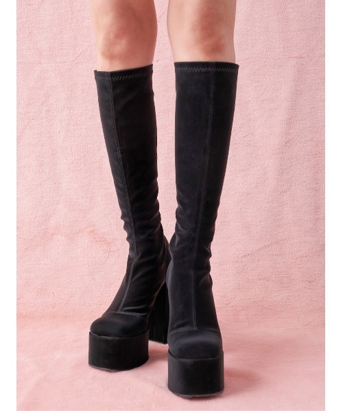 darich　ロングブーツ M ファープラットフォームロングブーツ – Darich (ダーリッチ)