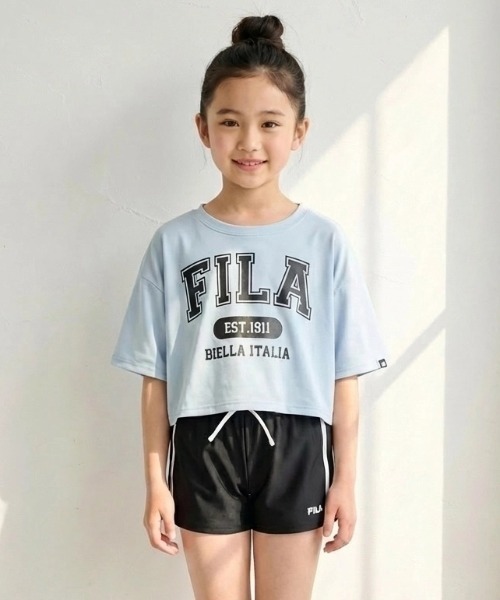 フィラティシャツ2枚とショートパンツ3点セット FILA（フィラ） フィラ《FILA》Tシャツ・短パン ハーフパンツ T