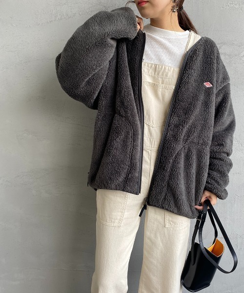 Danton（ダントン） ジップアップパーカー 40 チャコールグレー