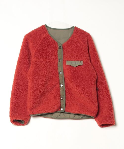Columbia（コロンビア） ノーカラージャケット MEDIUM オレンジ系