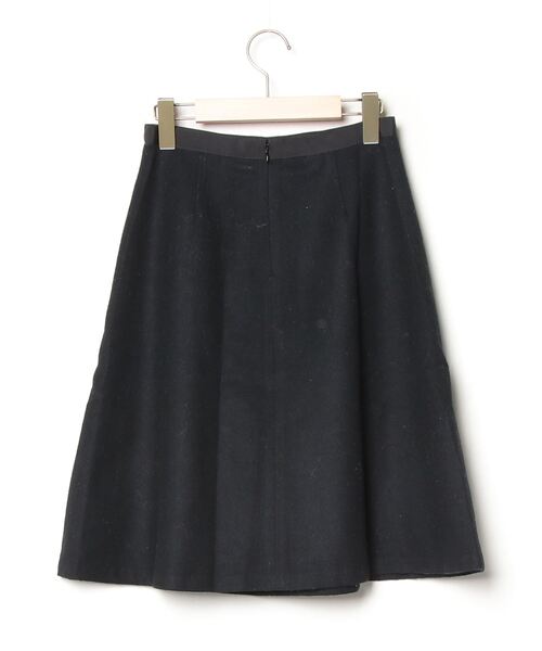 「M-PREMIER」 フレアスカート 36 ブラック レディース_画像2