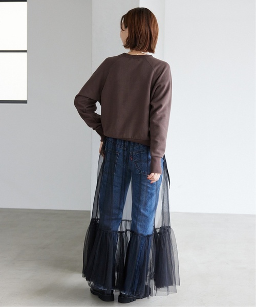 SLOBE IENA 「SLOBE IENA」 フレアスカート 38 ブラック レディース  