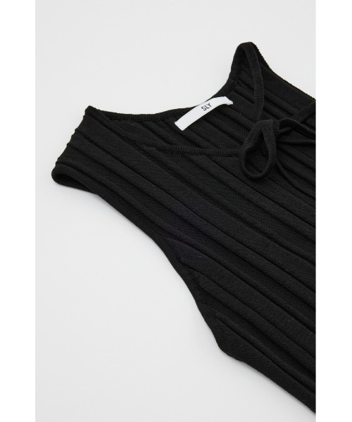 トップス SLY ASYMMETRY RIB HG BIBS SLY | ASYMMETRY RIB HG BIBS (その他ファッション雑貨 ) |SHEL