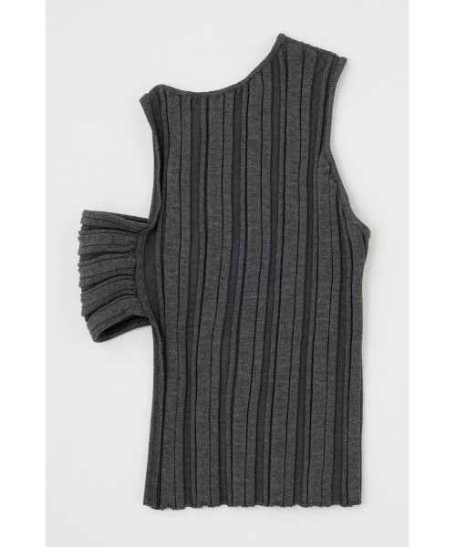 tシャツ ASYMMETRY RIB HG BIBS アシンメトリー リブ ハイゲージ ビブス 夏服 レディース SLY tシャツ ASYMMETRY RIB HG BIBS アシンメトリー リブ