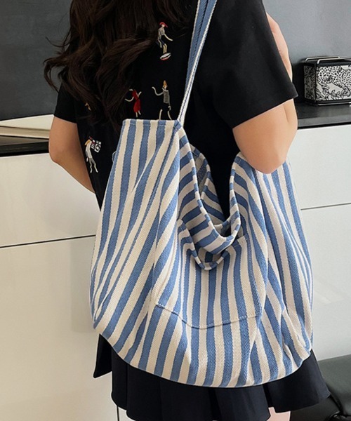 ☆国内発送関税無し☆SISTER JANE ストライプトートバッグ トートバッグ ストライプ レディース : ZOZOTOWN Yahoo!店