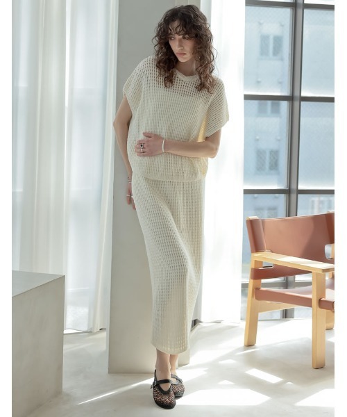 Re:EDIT ニット セーター 「2025 SUMMER COLLECTION」前後2WAY