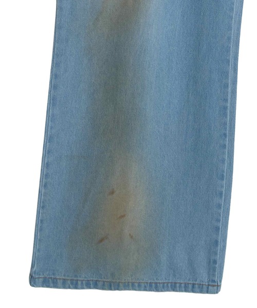 Ameri（アメリ） オールインワン MEDI GRUNGE DENIM WIDE ROMPERS