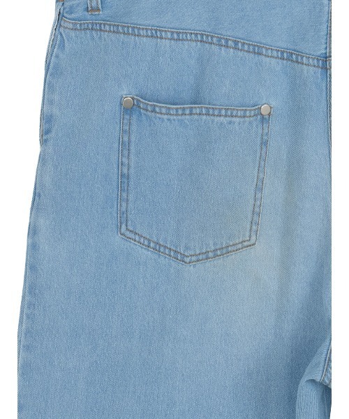 Ameri（アメリ） オールインワン MEDI GRUNGE DENIM WIDE ROMPERS