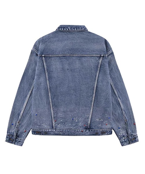SUPPLIER（サプライヤー） デニムジャケット gジャン Rhinestone Denim