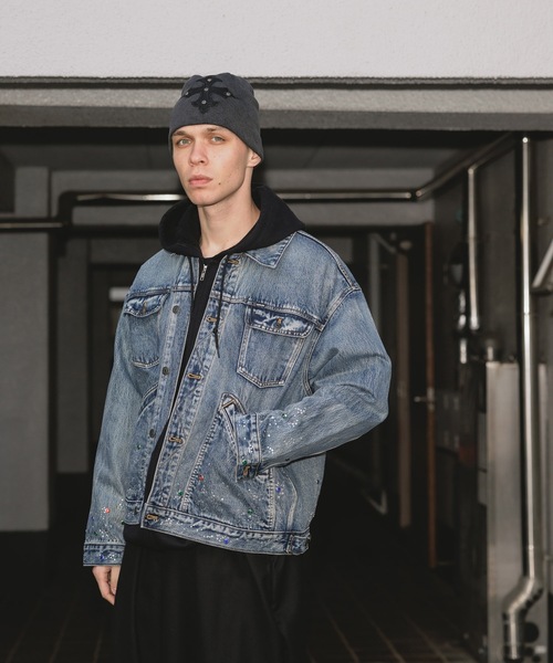 SUPPLIER（サプライヤー） デニムジャケット gジャン Rhinestone Denim