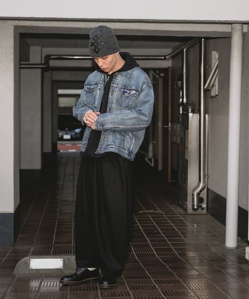 SUPPLIER（サプライヤー） デニムジャケット gジャン Rhinestone Denim