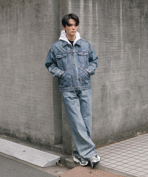 SUPPLIER（サプライヤー） デニムジャケット gジャン Rhinestone Denim