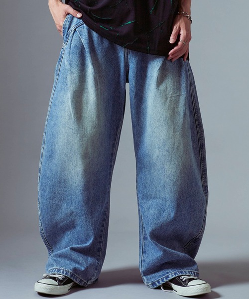Theater code ジーンズ wide curve denim pants / ワイドカーブ