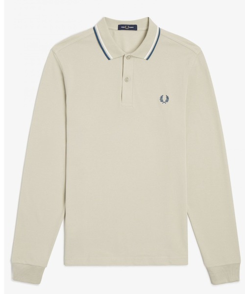 FRED PERRY 長袖 ポロシャツ FRED PERRY 「FRED PERRY」 長袖ポロシャツ M ブラック メンズ