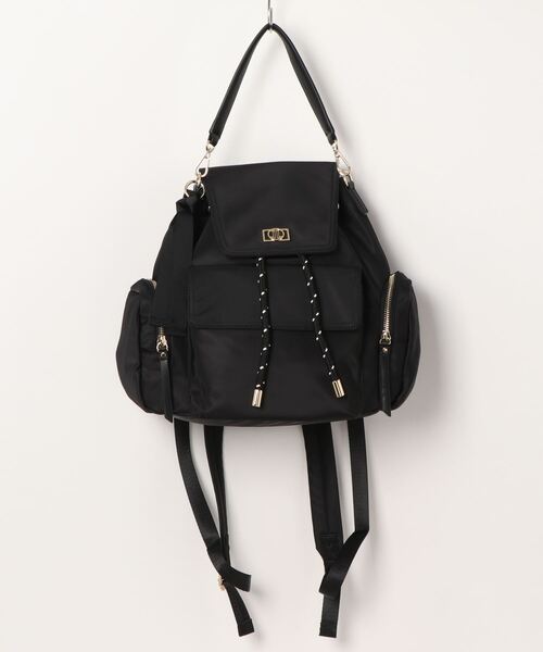 LANVIN en Bleu 「LANVIN Bleu」 リュック FREE ブラック