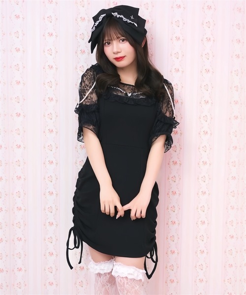 Ank Rouge（アンクルージュ） ワンピース お姉さんテレコカットOP