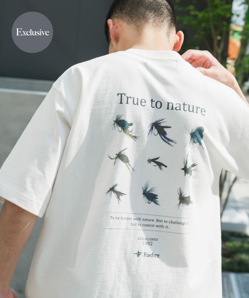 Foxfire（フォックスファイヤー） tシャツ 「別注」Foxfire×DOORS 毛針