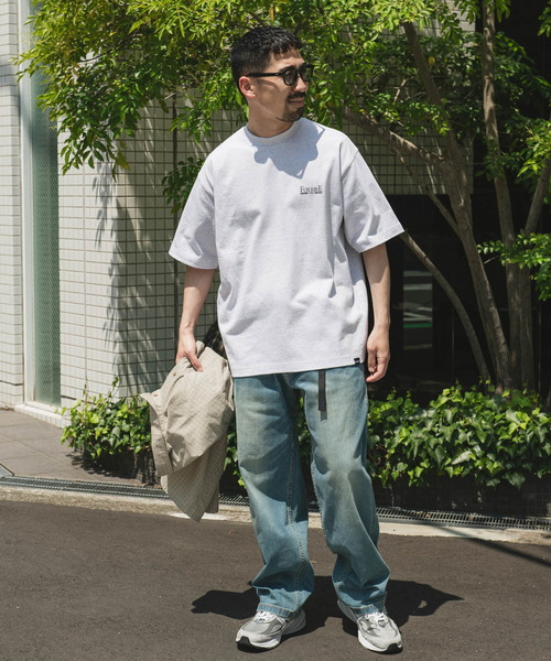 Foxfire tシャツ 「別注」Foxfire×DOORS 毛針プリントTシャツ