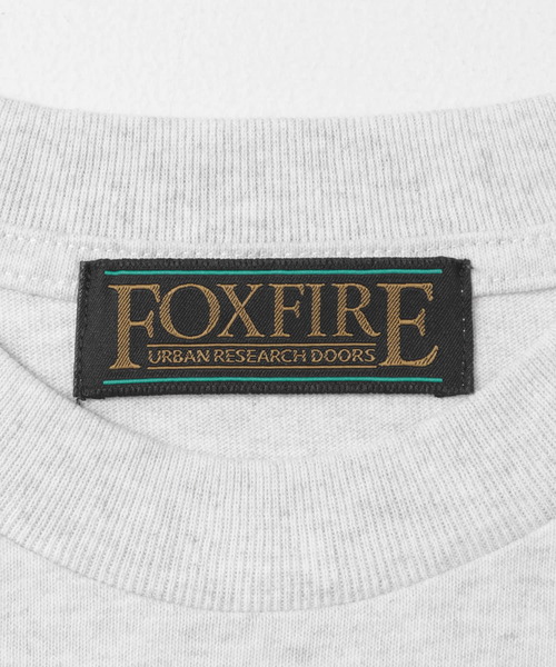 『別注』Foxfire×DOORS　毛針プリントTシャツ Foxfire tシャツ 「別注」Foxfire×DOORS 毛針プリントTシャツ